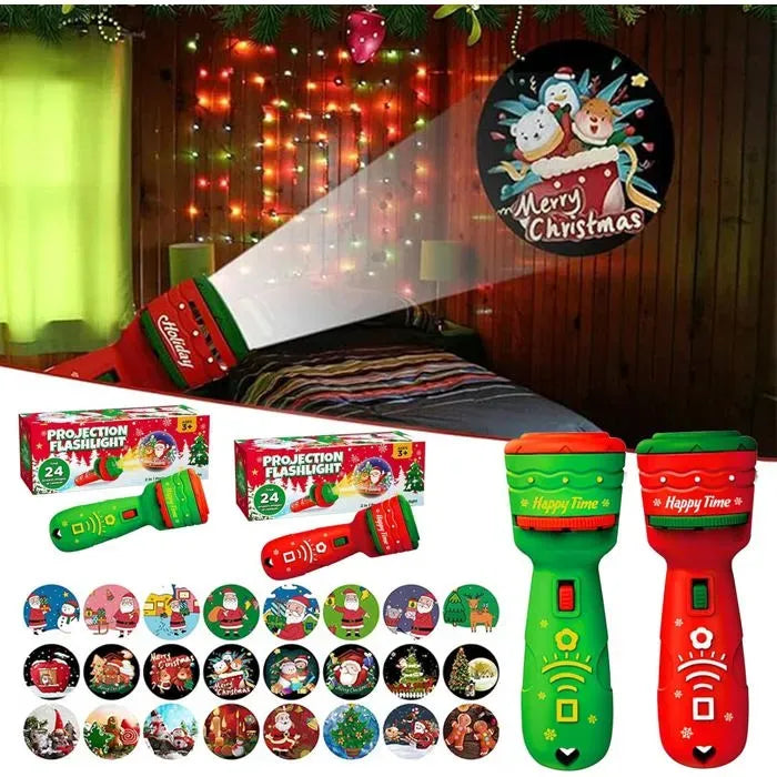 GruselLicht™ Projektions-Taschenlampe für Kinder