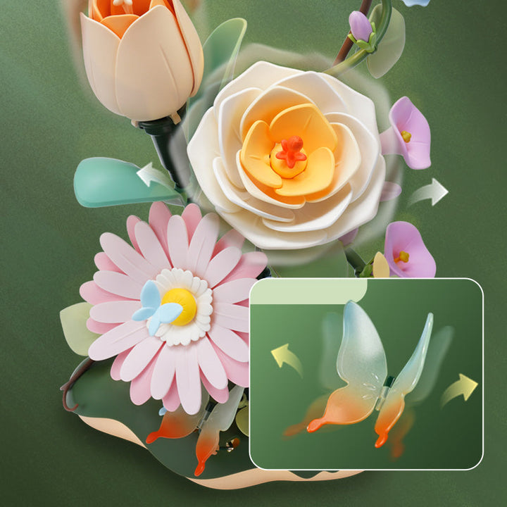 Garden Ramble™ Mechanisches Bewegliches Blumen-Puzzlerlebnis