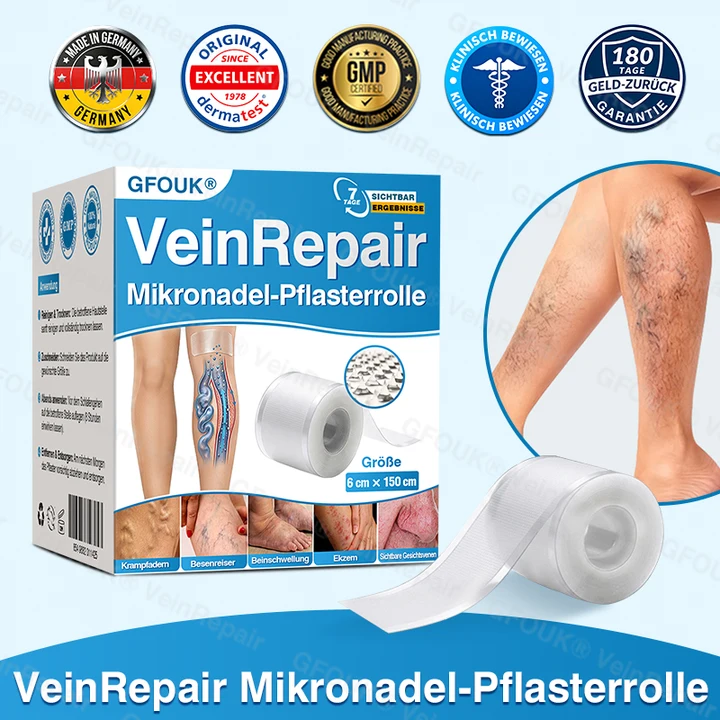 GFOUK® VeinRepair Mikronadel-Pflasterrolle⚡