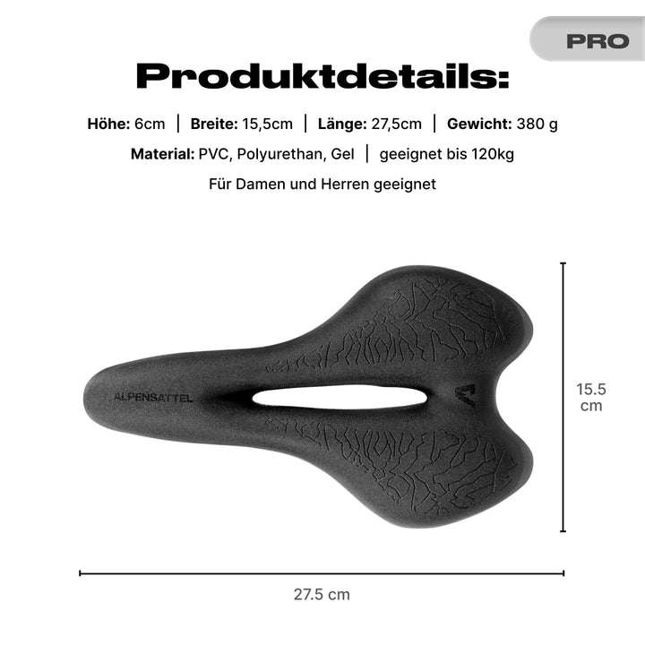 RadKomfort™ Ergonomischer Fahrradsattel