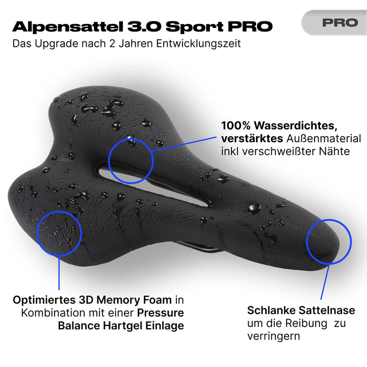 RadKomfort™ Ergonomischer Fahrradsattel