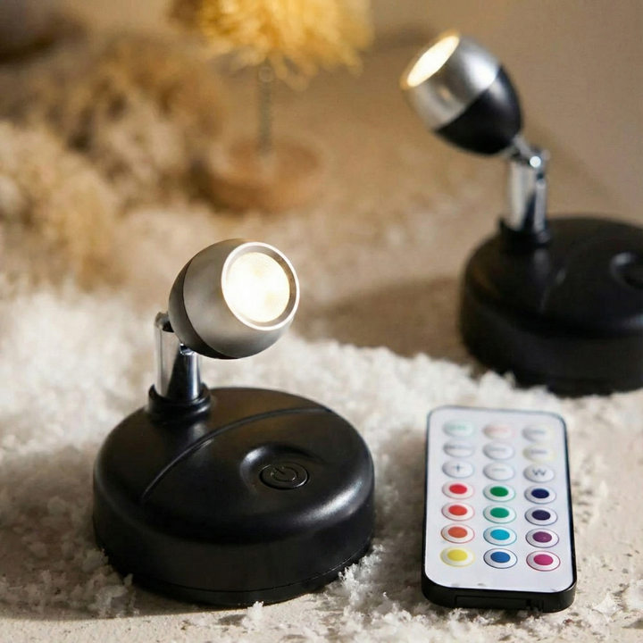 LichtAura™ RGB-Stimmungsleuchte mit Fernbedienung