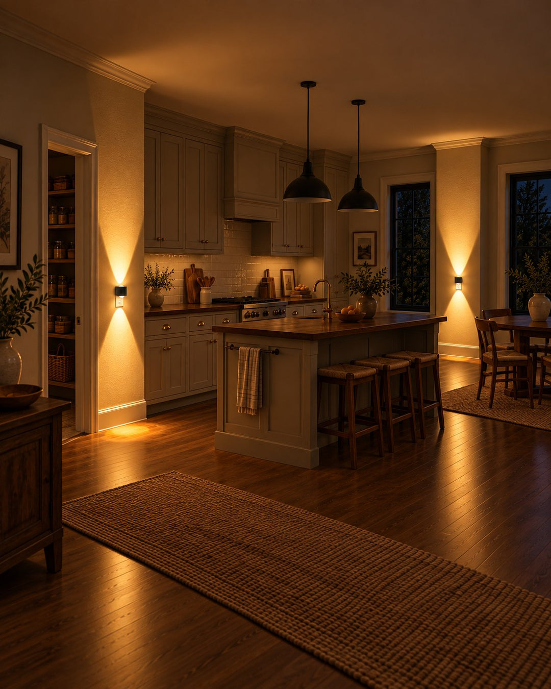 LichtHalo™ Verstellbare LED-Steckdosenleuchte