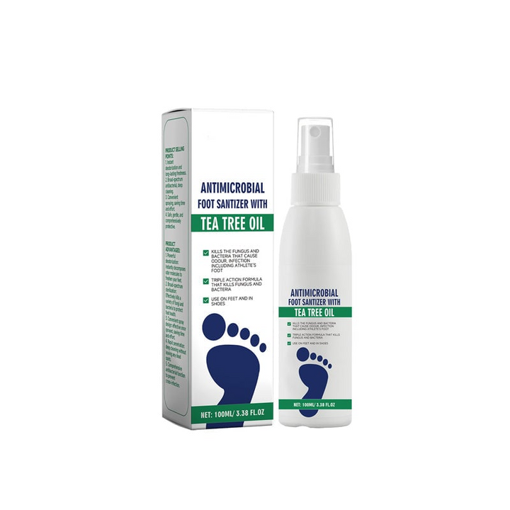 FootCare™ – Antimikrobielles Spray für tiefe Hydratation & effektive, pflegende Fußpflege [1 + 1 Gratis]