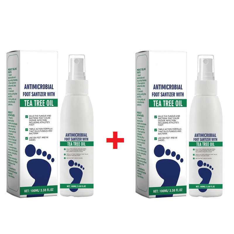 FootCare™ – Antimikrobielles Spray für tiefe Hydratation und effektive Fußpflege [1 + 1 Gratis]