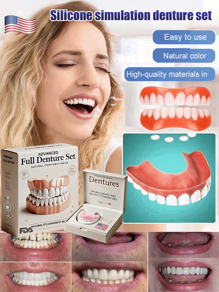Zahnprothese™ – Natürliches Lächeln, bequeme Passform & wiederverwendbar [50 % Rabatt]