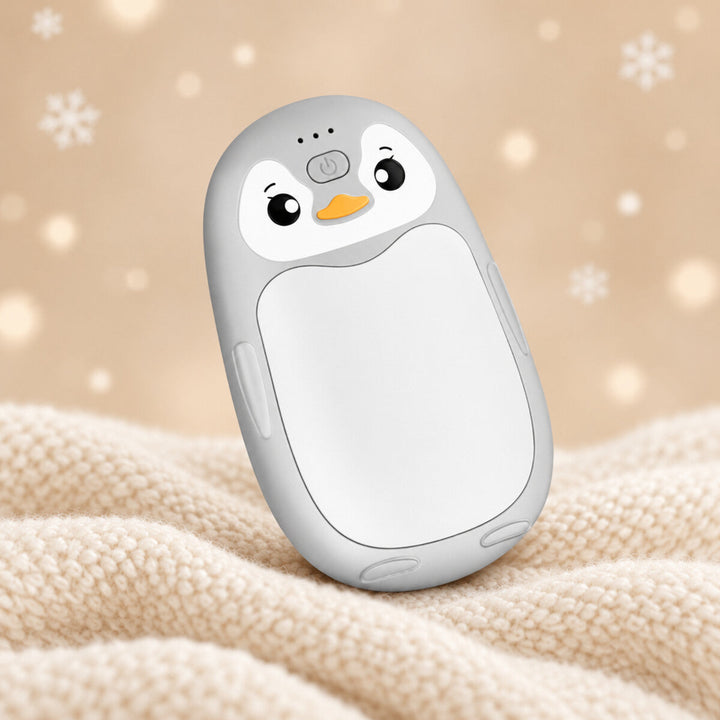 PinguinWärme™ Wiederaufladbarer 2-in-1 Handwärmer