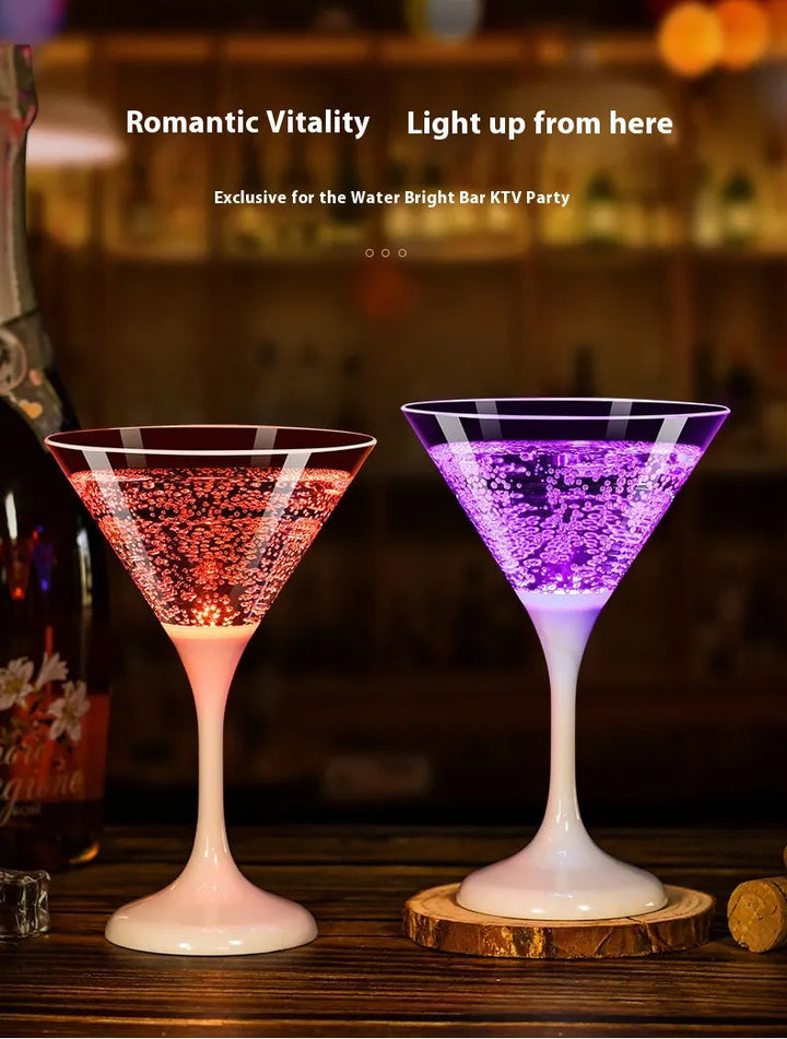 Glowware™ - LED-Licht-Weingläser