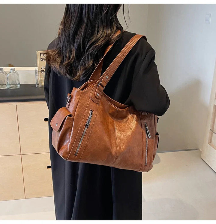 50% Rabatt | Estella™ – Geräumige Tote Bag aus Leder [Letzter Tag Rabatt]
