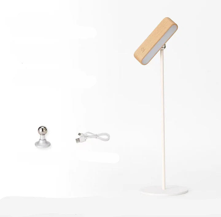 LuminoWood - 360° Rotierende magnetische Lampe | 50% RABATT