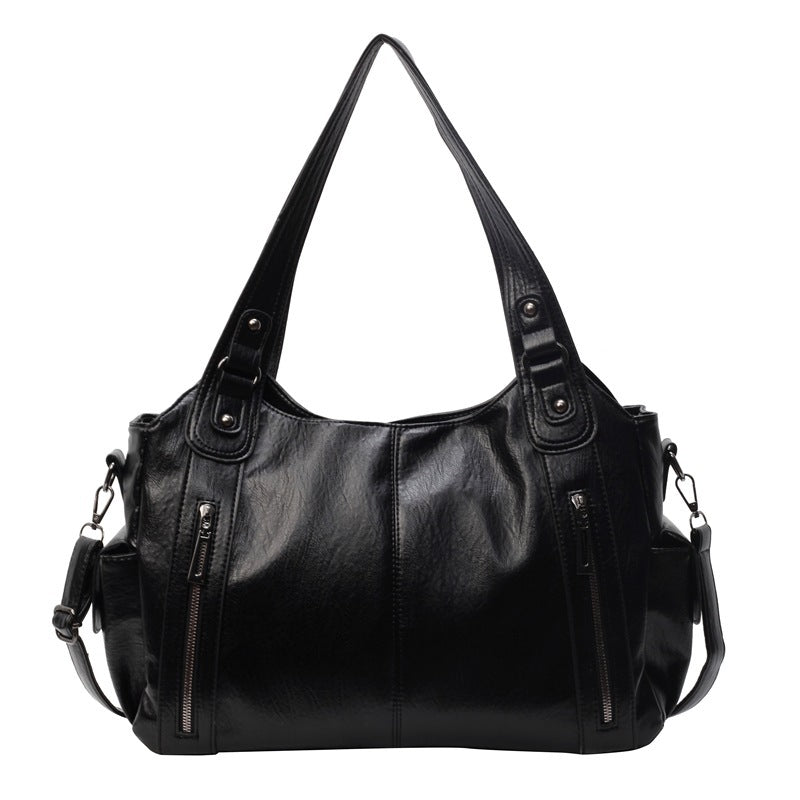 LuxeCarry™ - Erhöhen Sie Ihren Stil mit unserer luxuriösen Tote Bag aus Leder