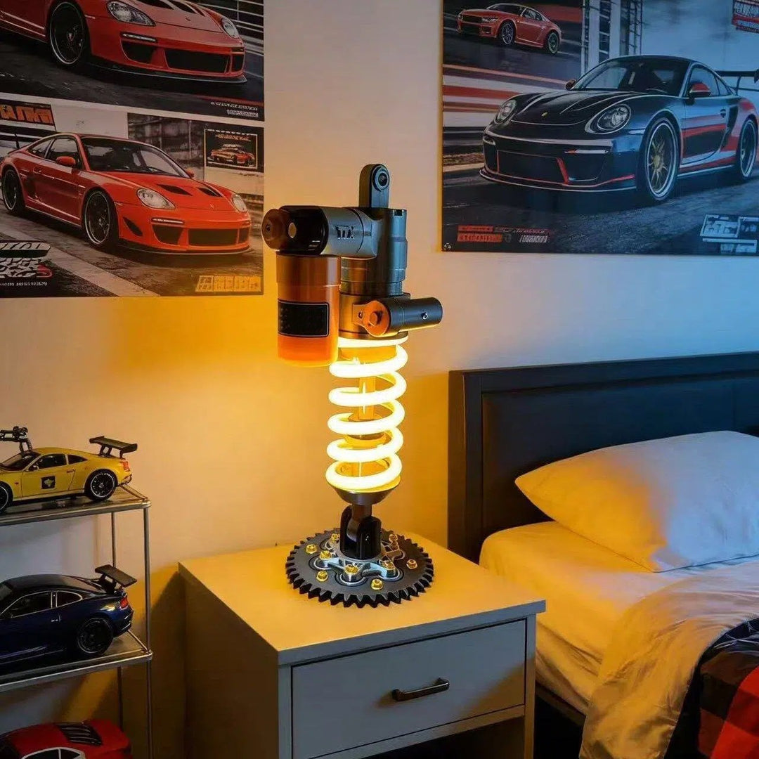 FederLicht™ LED-Stoßdämpfer-Tischlampe