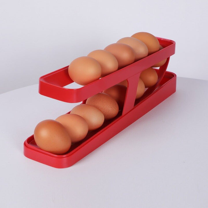 EggRoll™ – Praktisches Eierhaltergestell für die Küche – Organisieren Sie Ihre Eier stilvoll