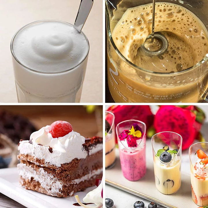 VelviWhip™ — Sofort Café-Qualitätsschaum für unwiderstehlich cremige Kaffeegenüsse aufschäumen