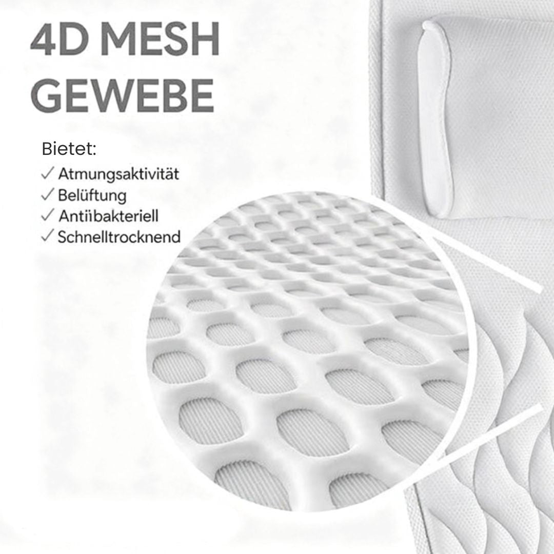 Badewannekissen | Ergonomisches Badekissen | Bequem im Bad | Badelux