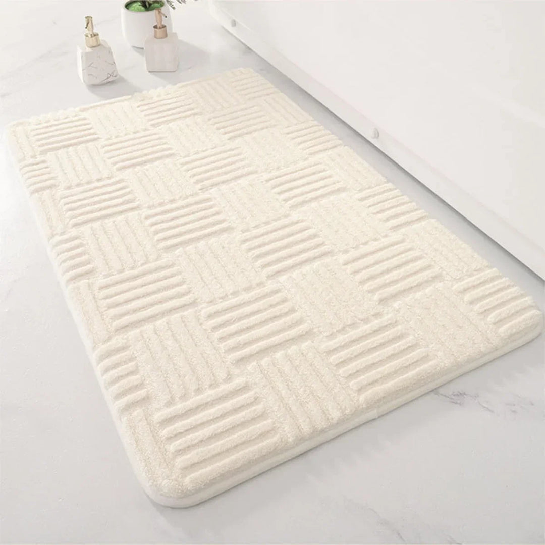 Badteppich | Rutschfeste Badematte & Duschmatte | Badezimmerteppich | AquaTritt