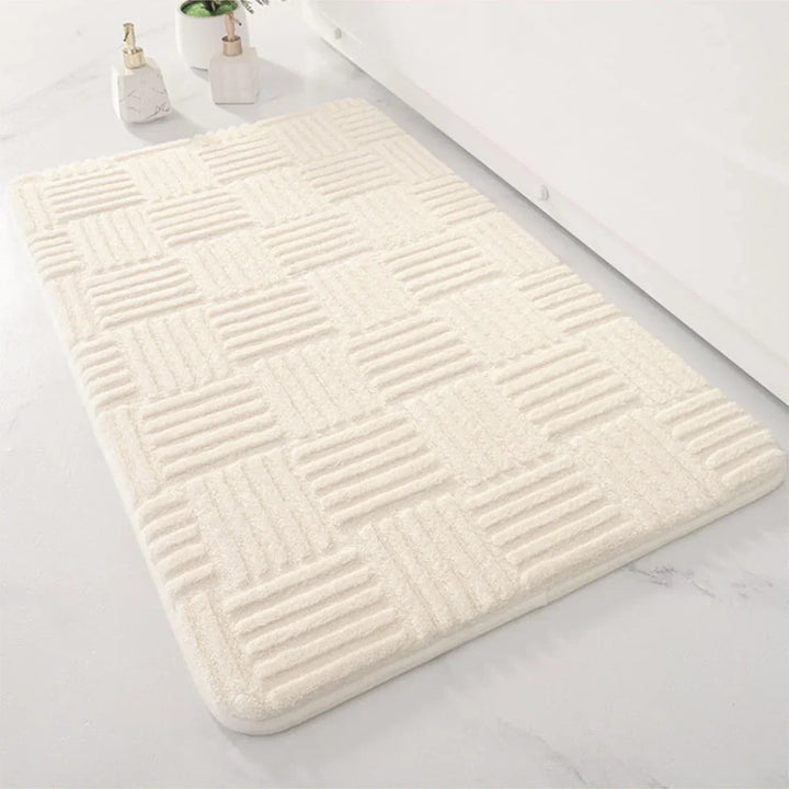 Badteppich | Rutschfeste Badematte & Duschmatte | Badezimmerteppich | AquaTritt