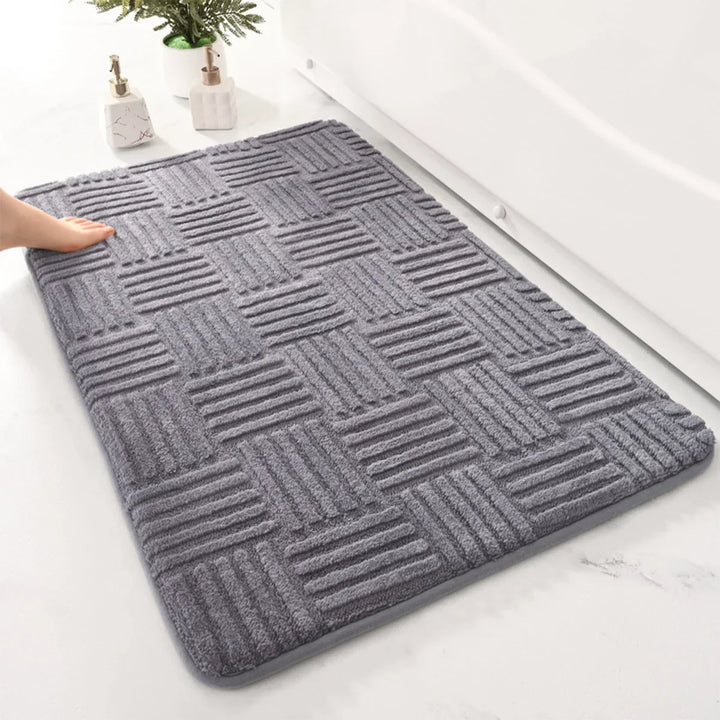 Badteppich | Rutschfeste Badematte & Duschmatte | Badezimmerteppich | AquaTritt