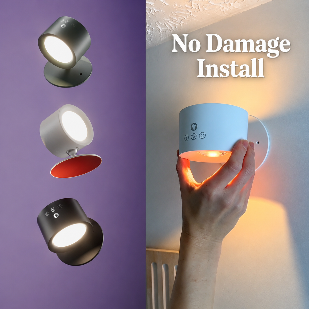 LichtHalo™ Moderne LED-Wandleuchte