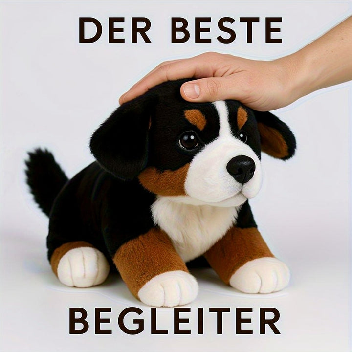 Berner Sennen Kuscheltier | Realistischer Hund Plüschtier | SoftBernie