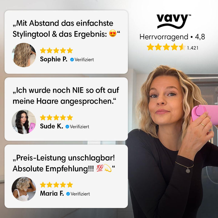 IonProWave™ zaubert langanhaltende Beach Waves ohne Frizz