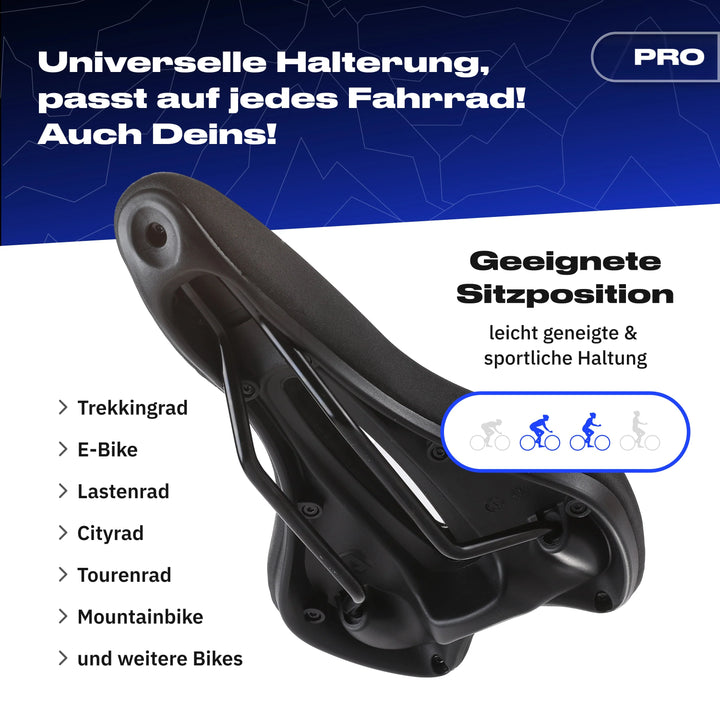 RadKomfort™ Ergonomischer Fahrradsattel