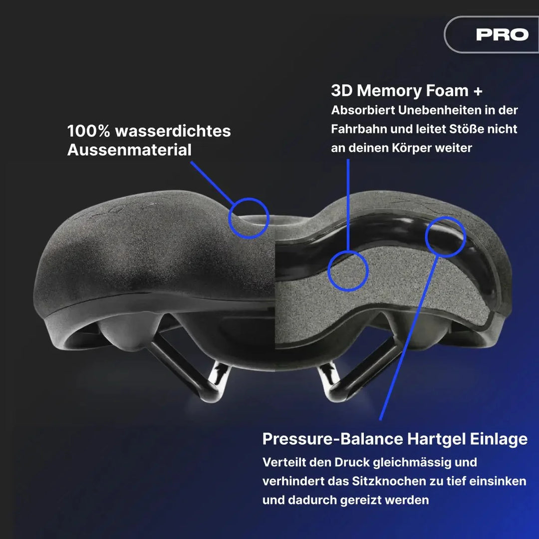 RadKomfort™ Ergonomischer Fahrradsattel