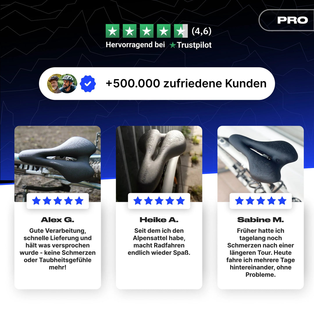 RadKomfort™ Ergonomischer Fahrradsattel