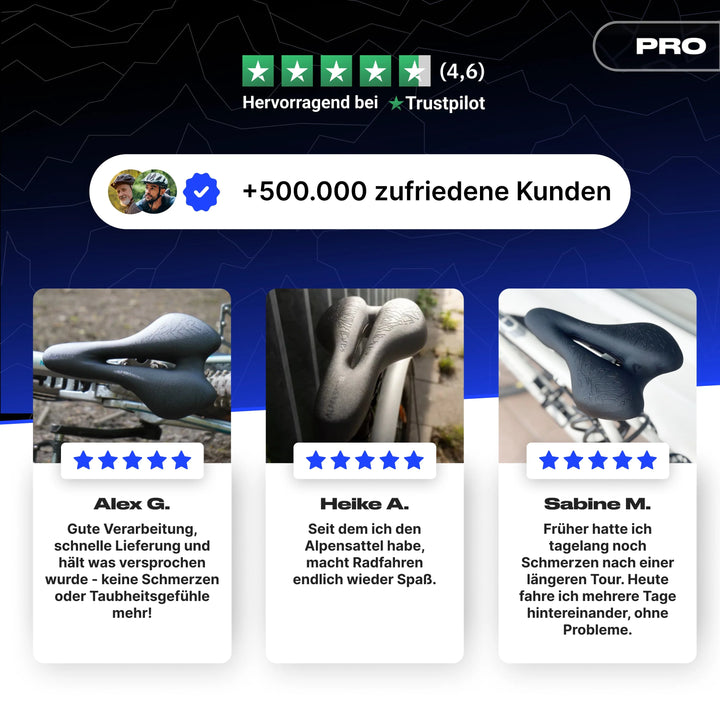 RadKomfort™ Ergonomischer Fahrradsattel