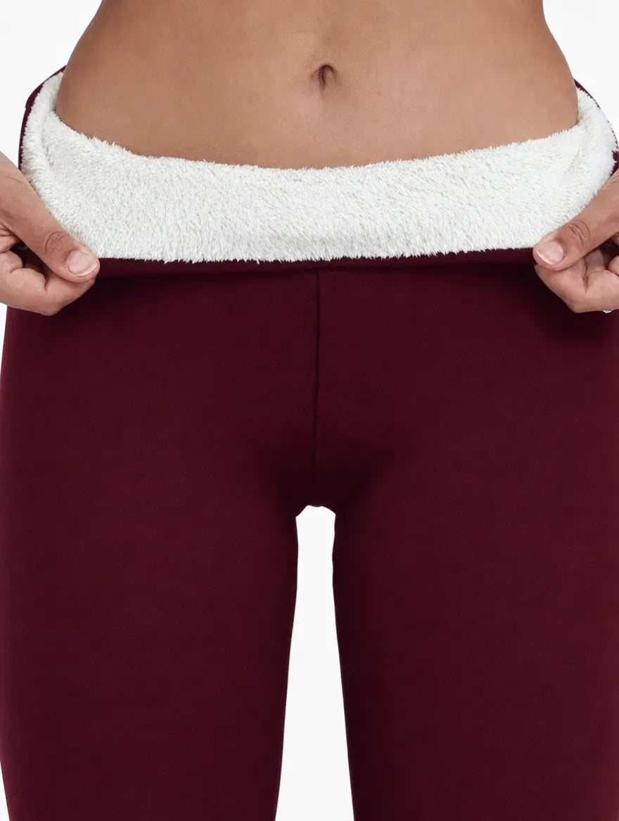 FigurWärme™ Figurformende Thermo-Leggings mit Sherpa-Futter