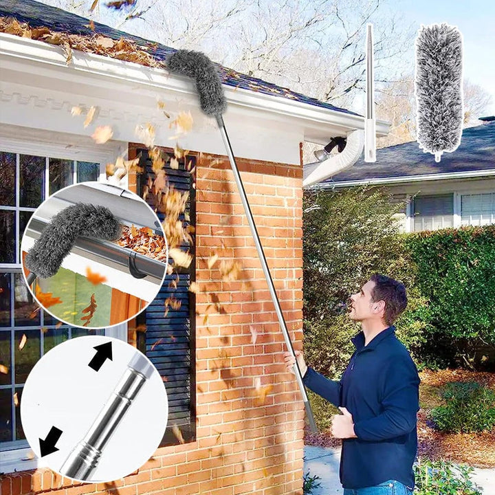 StaubFrei™ Teleskop-Staubwedel für schwer erreichbare Stellen