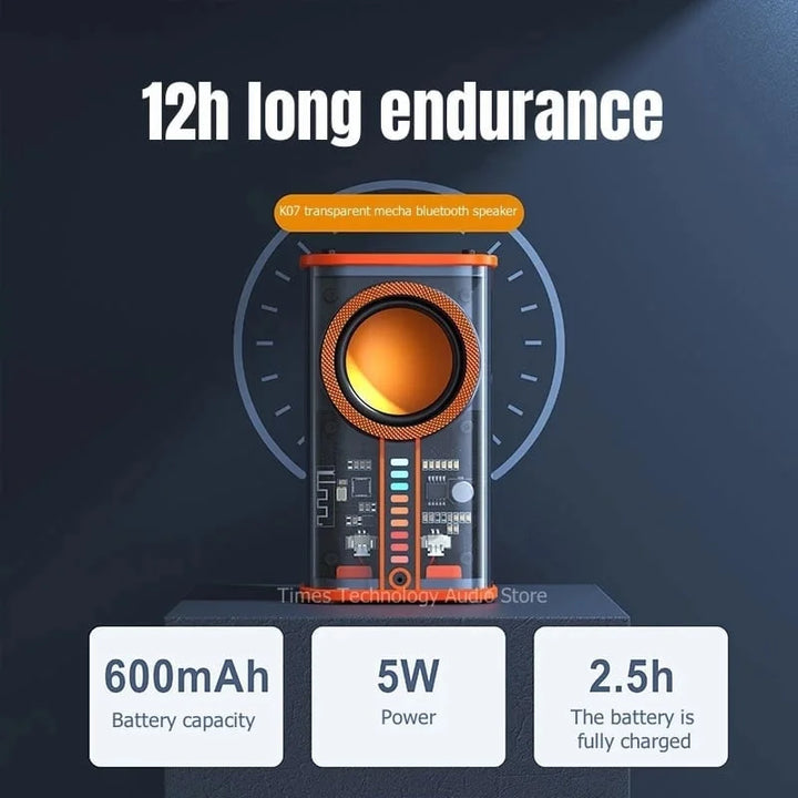 SonicSound™ - Kristallklarer Transparenter Lautsprecher