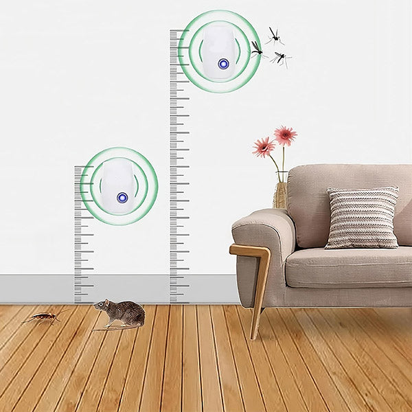 VibeShield™ Ultraschall-Schädlingsvertreiber – Friedlicher, chemiefreier Schutz für Ihre Familie