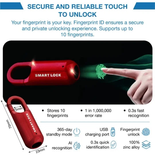 Keyless™ - Fingerabdruckschloss