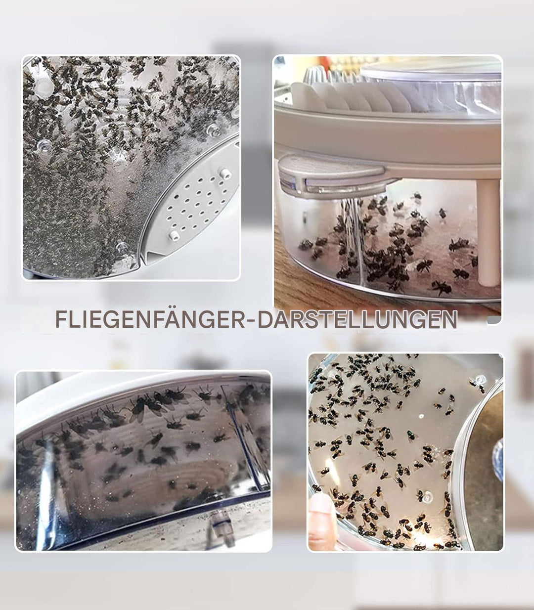 ZapAway™ – Sorgt für eine ruhige Umgebung durch leises Eliminieren von Fliegen