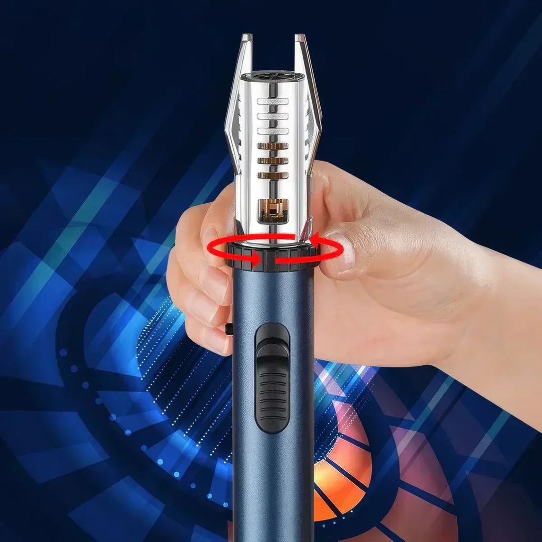 TorchMaster™ - 360° Outdoor Windproof Turbine Taschenlampe Feuerzeug