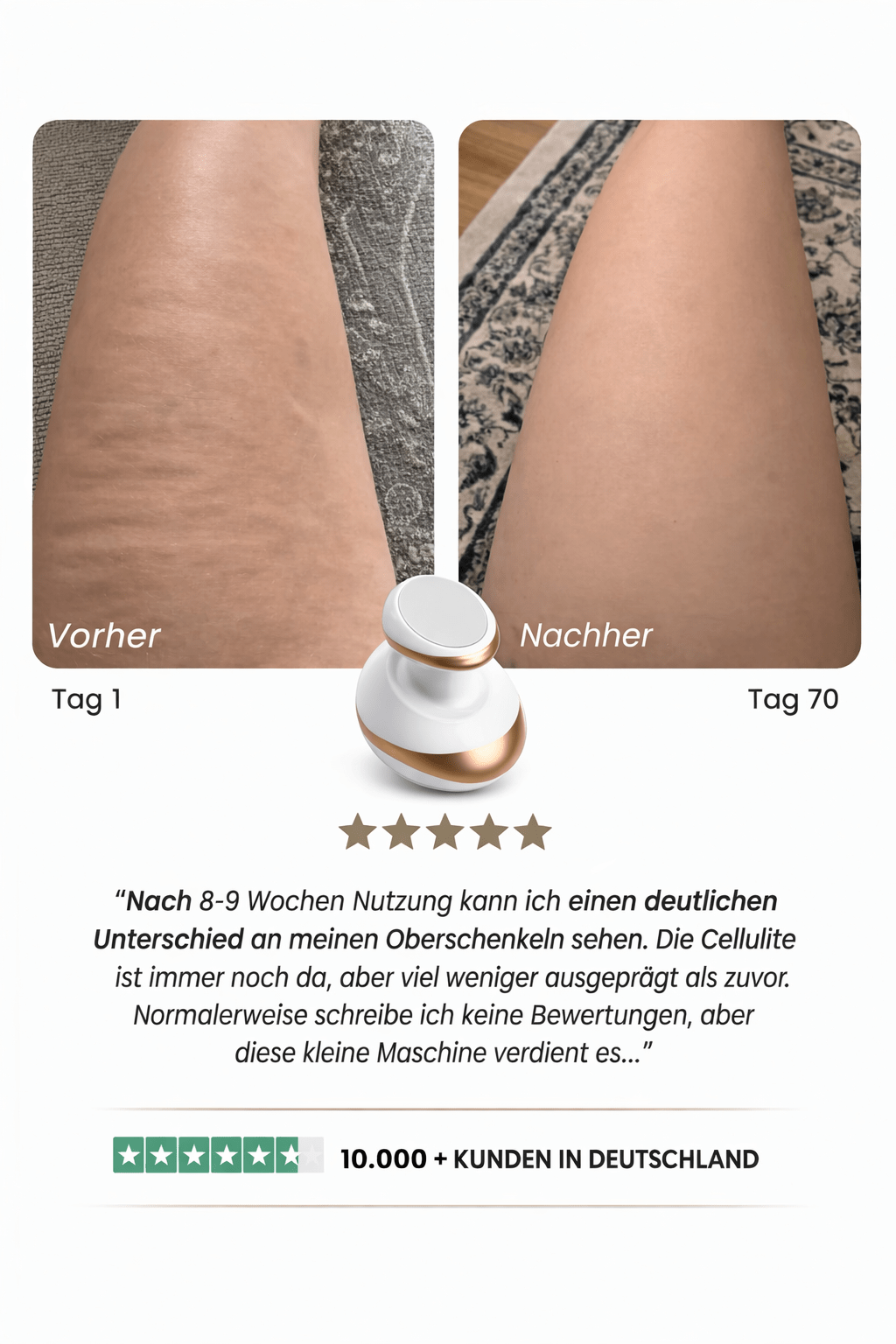 HautGlatt™ Körperpflege gegen Cellulite