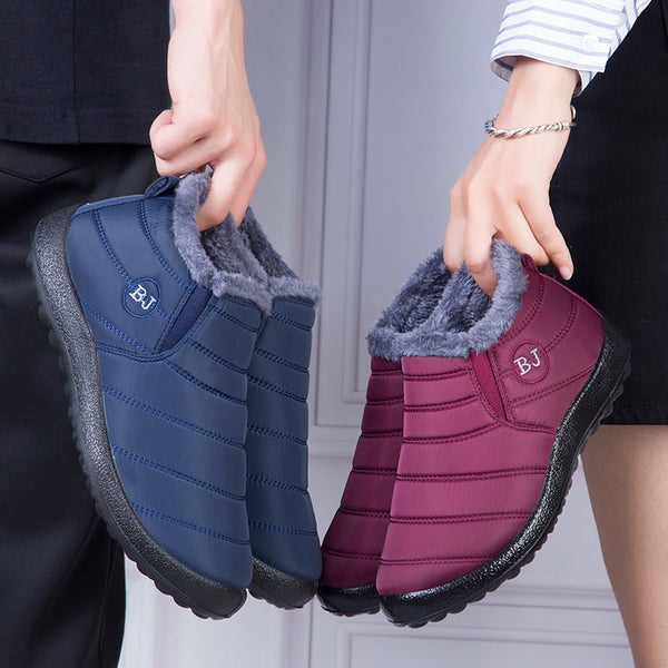 FußWohl™ Warme Winter-Slipper mit Plüschfutter