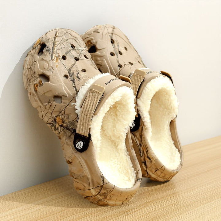 Winterschuhe Herren & Damen | Warme Hausschuhe | Gefütterte Clogs | CozyCroc