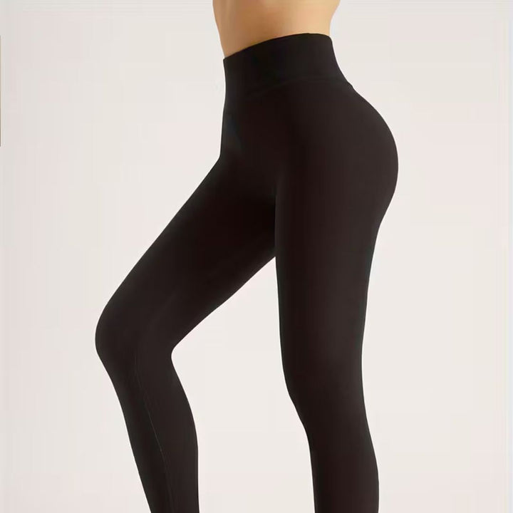Thermo Leggings Damen | Gefütterte Thermohose | Warme Leggings für Winter | CozyLine