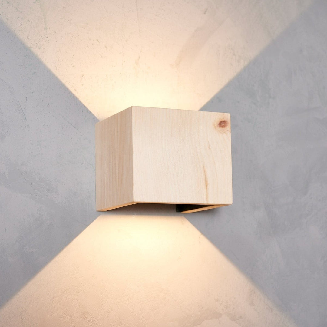 Cubus LED-Wandleuchte für stimmungsvolle Beleuchtung innen und außen