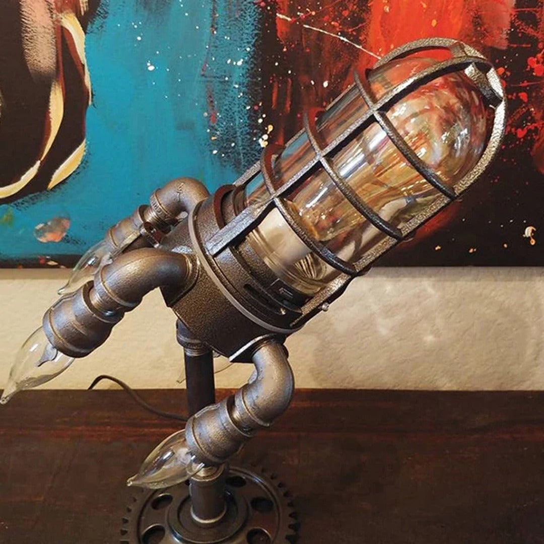 50% RABATT | RocketLight™️ Steampunk-Raketenlampe