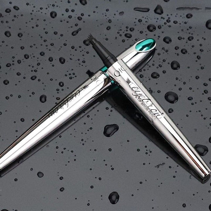 BrowSculpt™ – Wasserdichter 3D-Augenbrauenstift mit vierfacher Gabelspitze für präzises Styling [50% Rabatt]