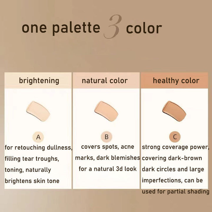 FlawlessSkin™ – Palette Correctrice 3-in-1 für makellose, strahlende und ebenmäßige Haut [50% Rabatt]