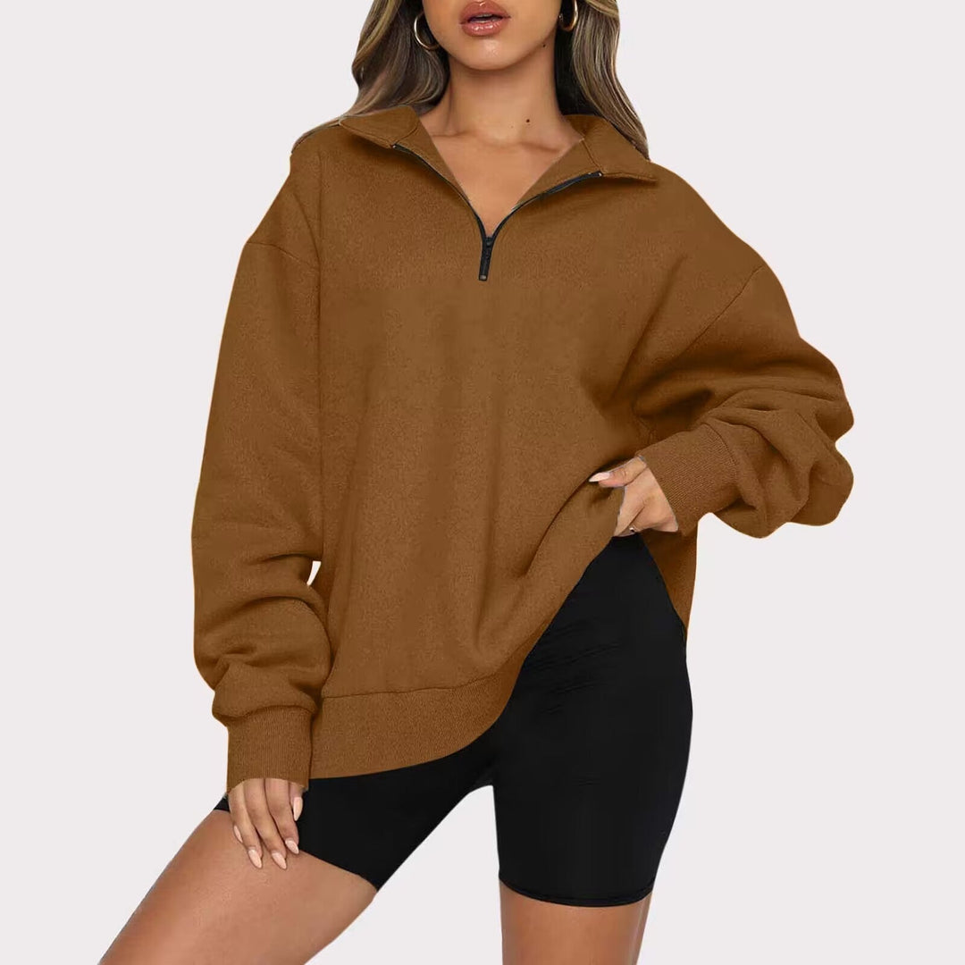 Tatum™ Sweatshirt mit Kragen für Frauen