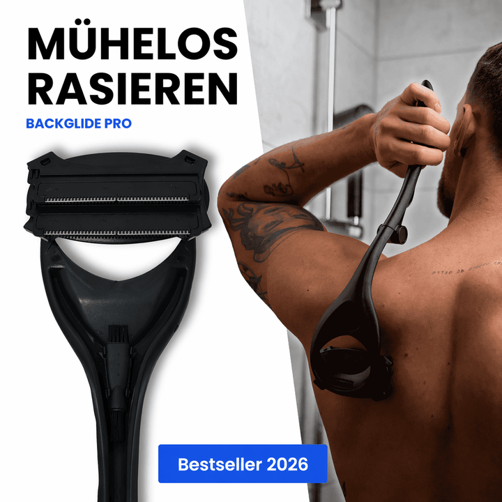 RückenGlatt™ Rückenrasierer