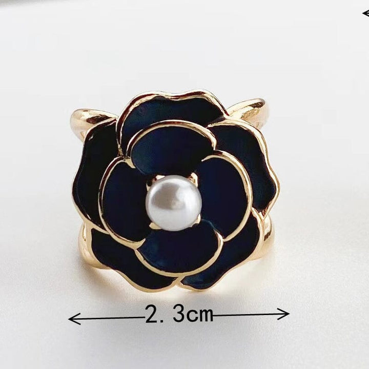 FlowerStrong - Kamelien-Schal-Schnalle