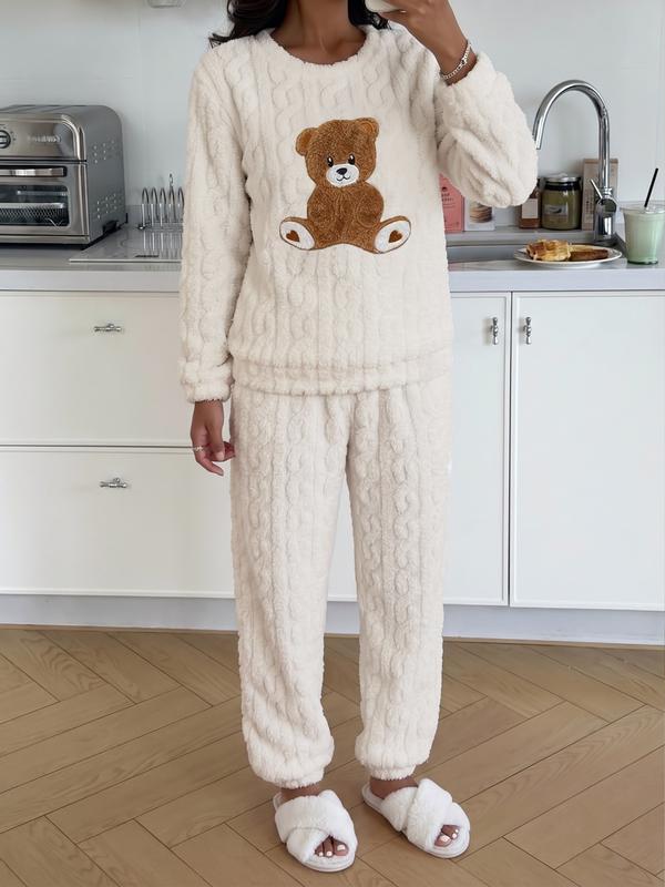 KuschelBär™ Flauschige Damen-Nachtwäsche für gemütliche Stunden
