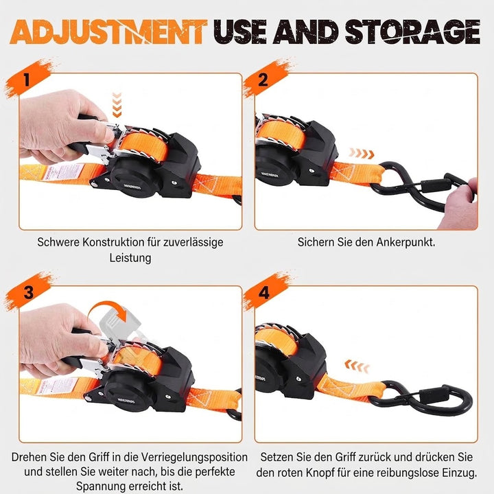 AutoStrap™ Automatischer Ratschen-Spanngurt