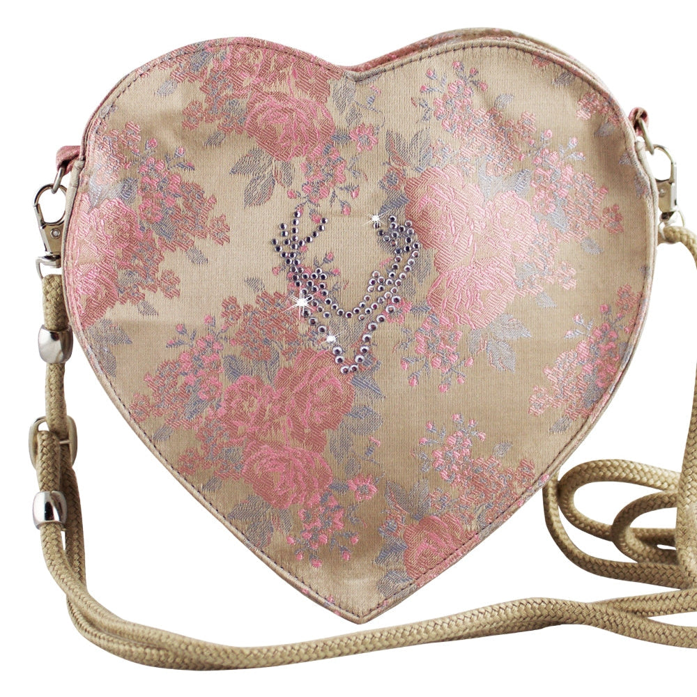 Dirndl Tasche Herzform für Damen | Trachtentasche fürs Oktoberfest | DirndlHerz